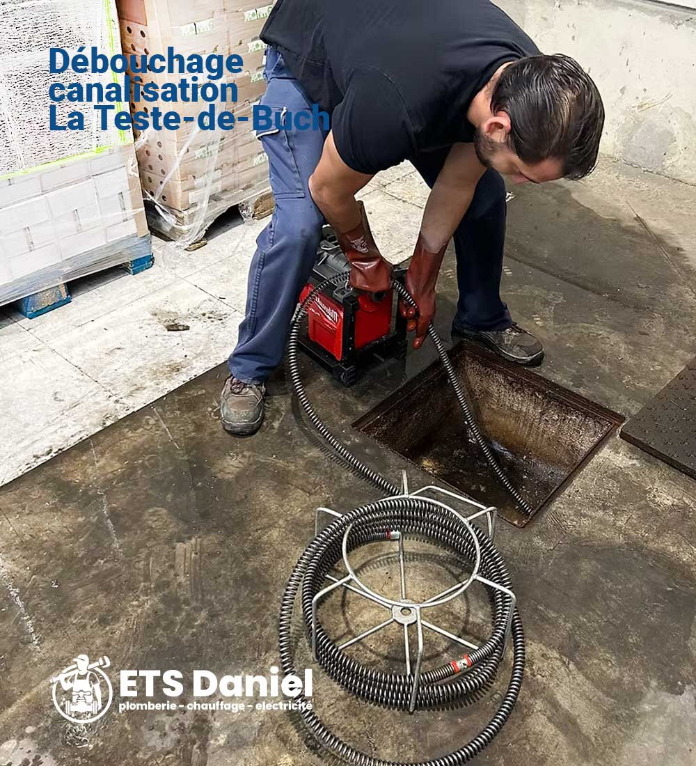 Débouchage canalisation à La Teste-de-Buch 33260
